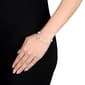 Gemstone Classics™ White Freshwater Pearl Yellow Silver Bracelet - image 2