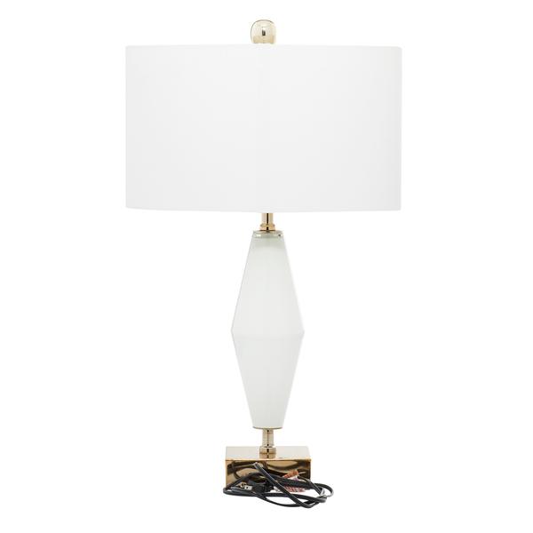 9th & Pike® Gold Glass Transitional Table Lamp