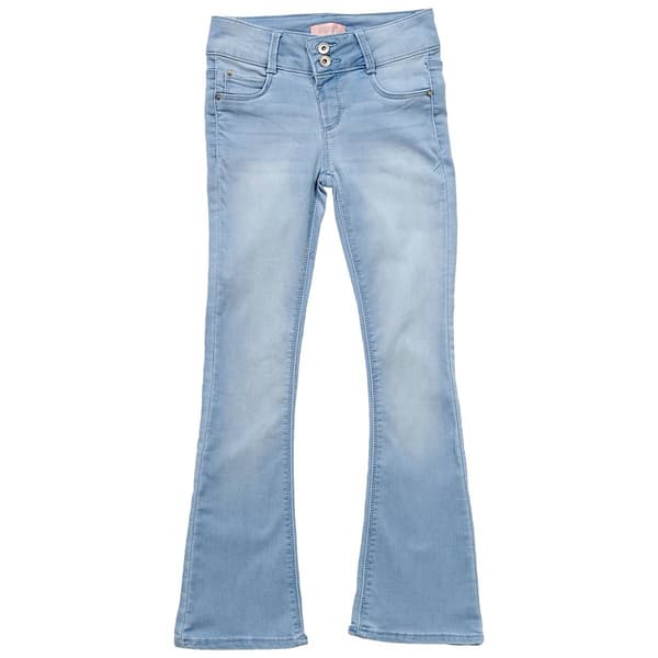Girls &#40;7-12&#41; Squeeze Cozy Knit Flare Jeans - image 