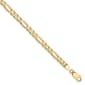 Gold Classics&#8482; 4.75mm. 14k Gold Flat Figaro Chain Necklace - image 2