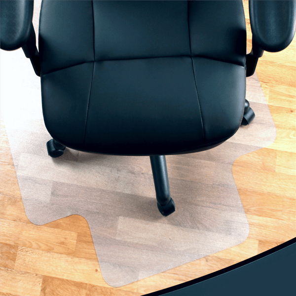 Floortex® Valuemat®  Vinyl Lipped Chair Mat for Hard Floor