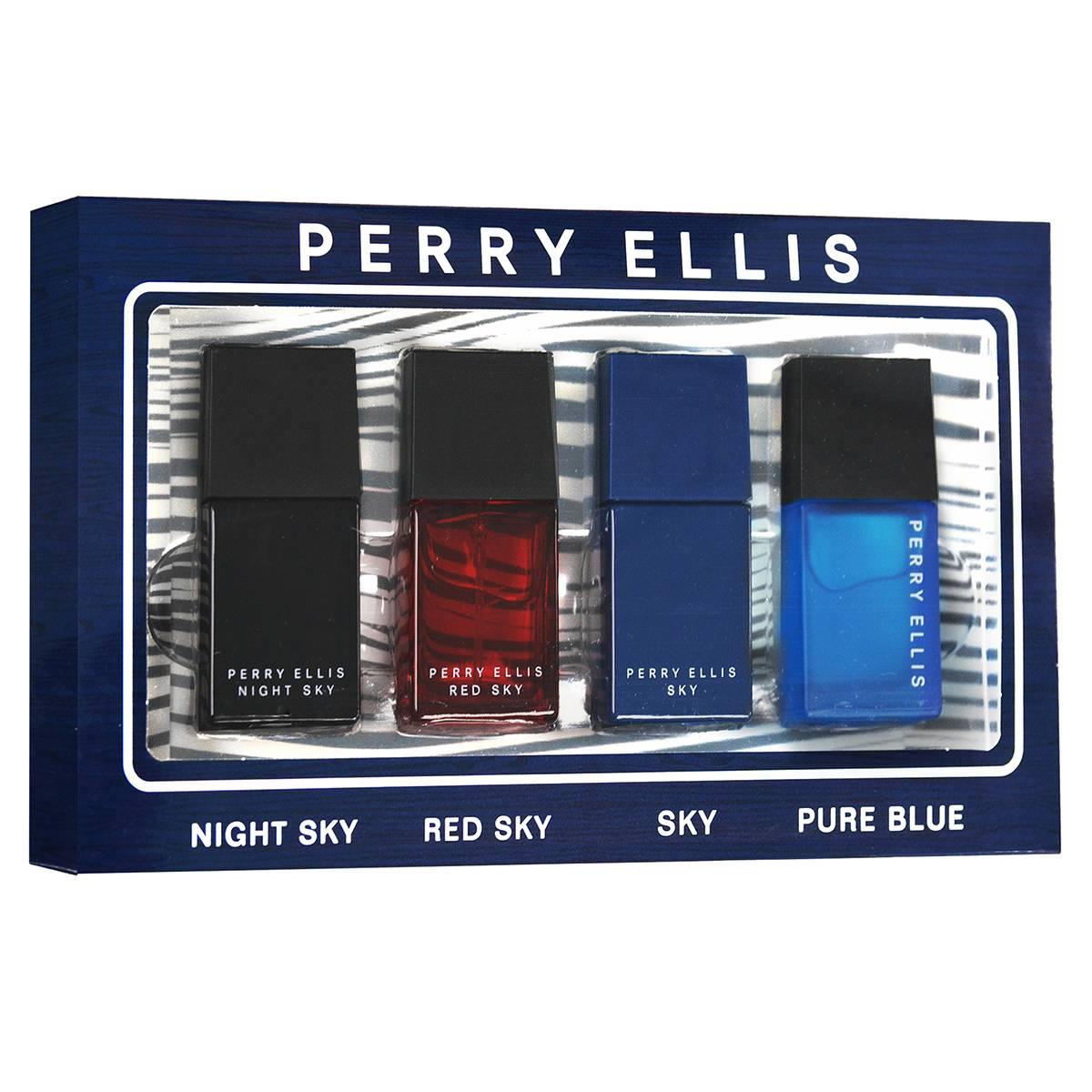 Perry Ellis Mini Mens Mini Spray 4pc. Set