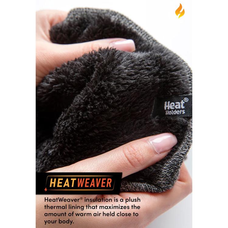 Mens Heat Holders® Sherpa Lined Roll Up Hat