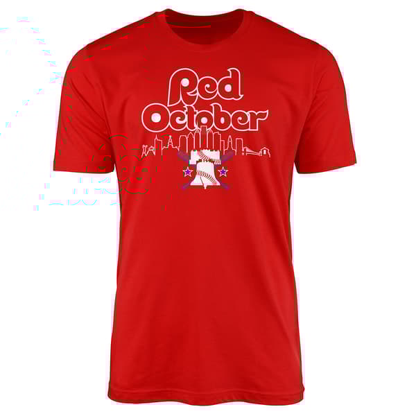 Mens Gildan Short Sleeve Red October Tee - image 