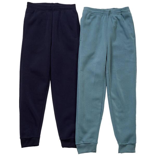 Boys &#40;8-20&#41; Ultra Performance 2pk. Solid Jogger Sweatpants - image 