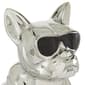 9th & Pike® Silver Ceramic Dog Sculpture - image 4
