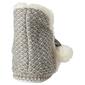 Capelli New York Multi Knit Boot Slippers with Poms - image 3