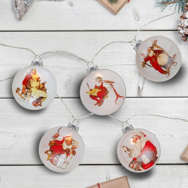 Northlight Seasonal Norman Rockwell Christmas Lights - Set of 5