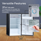 Igloo 3.2 cu. ft. Compact Single Door Refrigerator Freezer - image 5