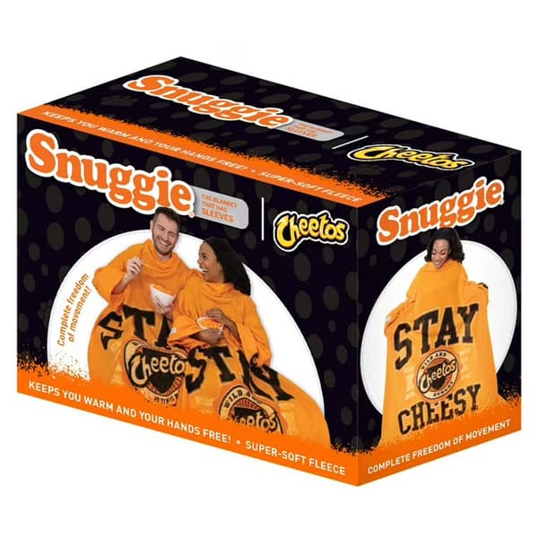 Cheetos Stay Cheesy Snuggie