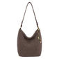 The Sak Sequoia Medium Crochet Hobo - Nutmeg Static - image 1