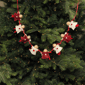 Northlight Red & Beige Angel Dolls Christmas Garland - image 2