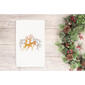 Linum Home Textiles Christmas Deer Pair Hand Towel - image 1
