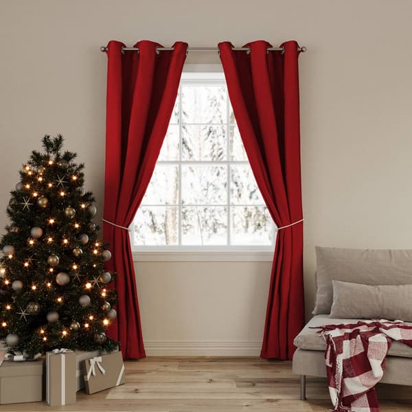 Cassiel Holiday 2pk. Grommet Panel Curtains - image 