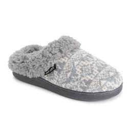 Womens MUK LUKS(R) Suzanne Clog Slippers - Grey/Cinder