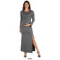 Plus Size 24/7 Comfort Apparel Long Sleeve Maternity Sheath Dress - image 4