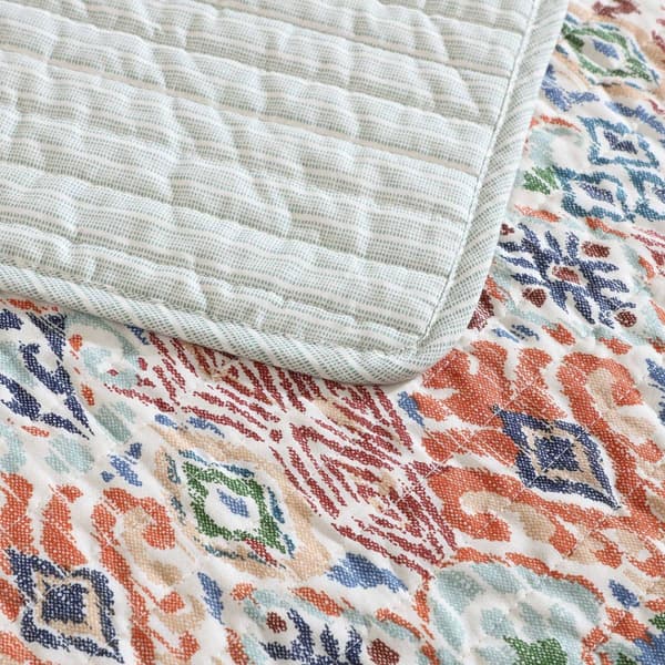 Tommy Bahama Ikat Tropics Reversible Quilt Set