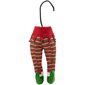 Northlight 19in. Red & Green Striped Elf Legs Christmas Décor - image 1