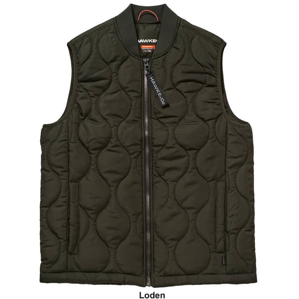 Mens Hawke & Co. Onion Quilted Vest - image 