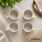 Sango Anderson Reactive Cream 16.5oz. Coffee Mugs - Set of 4 - image 9