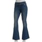 Juniors Gogo Jeans Astoria Belted Denim Flare Jeans - image 1