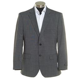 Mens Jones New York Suit Separates Stretch Jacket - Black/White