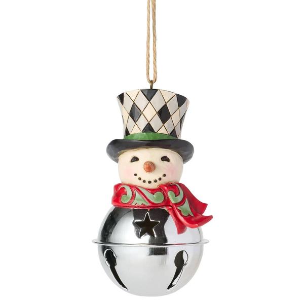 Jim Shore Highland Glen Snowman Ornament - image 