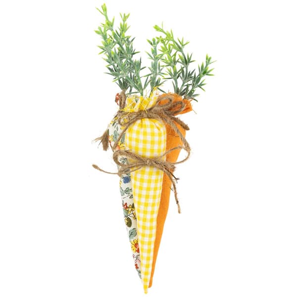 Northlight Seasonal Fabric Carrot Easter Décor - Set of 3