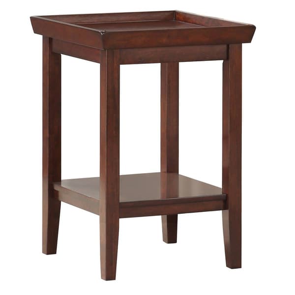 Convenience Concepts Ledgewood End Table w/ Shelf - image 
