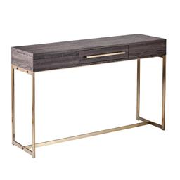 Southern Enterprises Akmonton Long Console Table w/ Storage