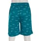Mens Preswick & Moore® Teal Mini Sharks Drawstring Pajama Shorts - image 2