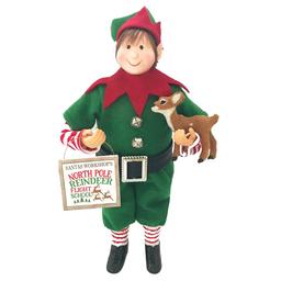 Santa''s Workshop 12in. Flight School Elf