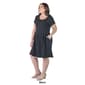 Plus Size 24/7 Comfort Apparel Fit & Flare Dress - image 5