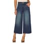 Womens Democracy Abs Skyrise Crop Wide Leg Tulip Hem Jeans - image 1