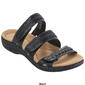 Womens Clarks® Laurieann Cove Strappy Slide Sandals - image 8