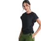 Womens CITY BLUES Short Sleeve Cinched Side Blouse - image 2