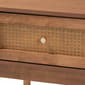 Baxton Studio Ramiel Modern Ash Walnut Wood 1-Drawer Nightstand - image 5