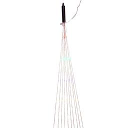Kurt Adler 78in Silver Nylon 200 Multi-colored LED Lights