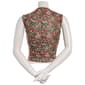 Juniors A. Floral Mesh High Neck Side Ruch Top - image 3
