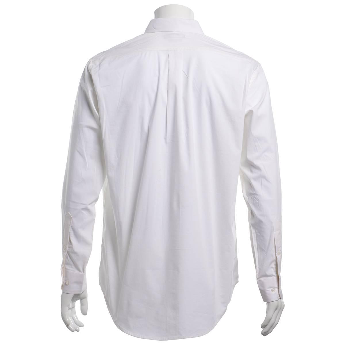 Mens Preswick & Moore® Regular Fit Stretch Dress Shirt - White