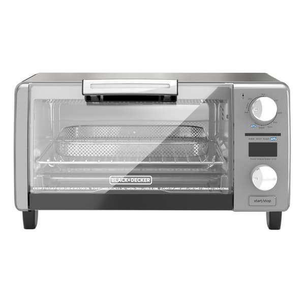 Black & Decker Crisp ''N Bake Air Fry Digital 4-Slice Toaster Oven