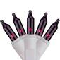 Brite Star 7.8ft. Purple Mini Icicle Christmas Lights - image 1