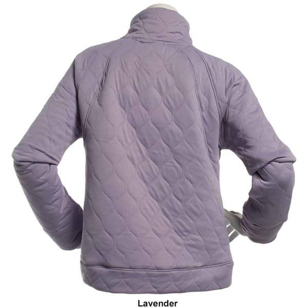 Womens Avalanche&#174; Donna Jacquard Quilted 1/4 Zip Pullover
