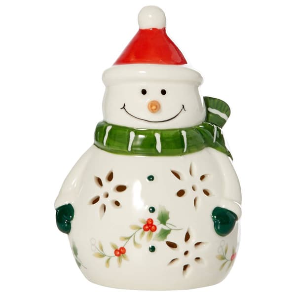 Pfaltzgraff&#40;R&#41; Winterberry Small LED Snowman - image 
