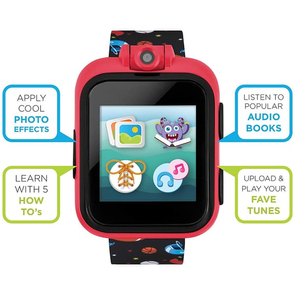 Kids iTouch Black PlayZoom 2 Sports Watch - 03517M-42-1-BLT