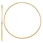 Gold Classics(tm) 10kt. Polished 58mm Endless Tube Hoop Earrings - image 1