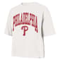 Womens ''47 Brand Phillies Baseball Shale Reed City Tee - image 1