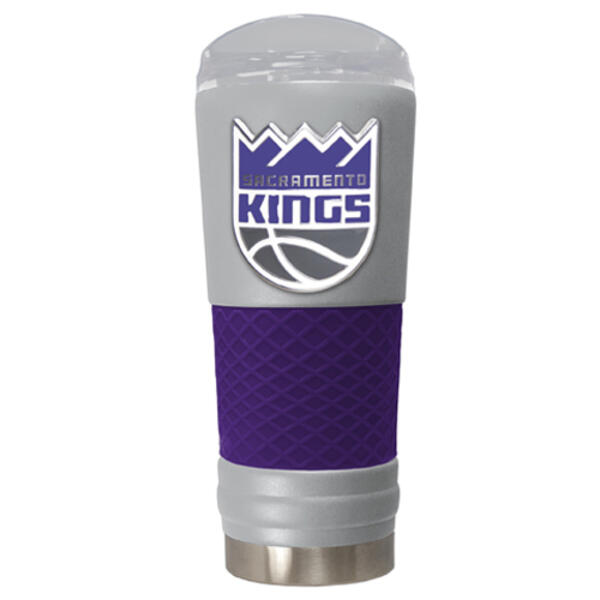 NBA Sacramento Kings DRAFT Powdered Coated Steel Tumbler - image 