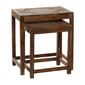 9th & Pike&#40;R&#41; Nesting Dark Mango Wood Side Tables - Set Of 2 - image 1