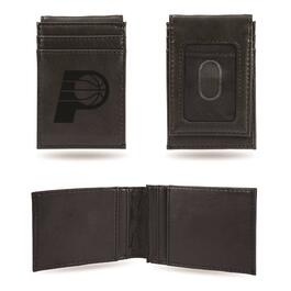 Mens NBA Indiana Pacers Faux Leather Front Pocket Wallet